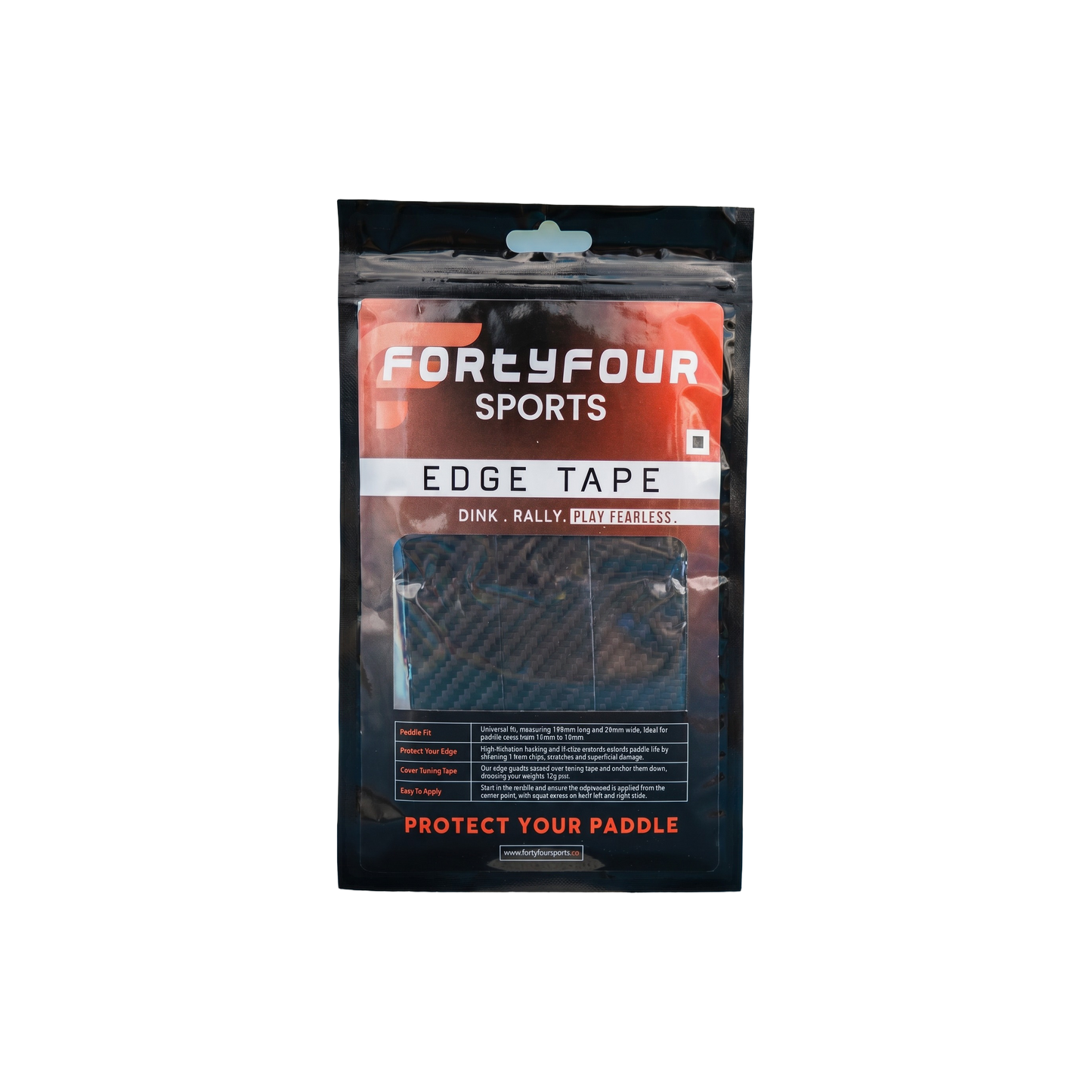 FortyFour Edge Tape 3-pack, Black colorway