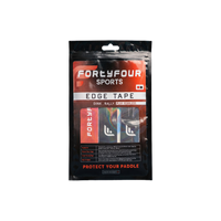 FortyFour Edge Tape 3-pack, Inferno red and black colorway