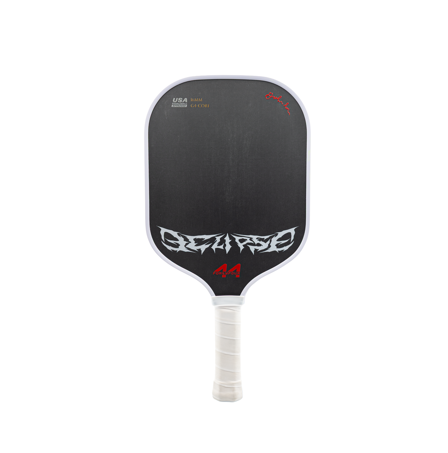 Fortyfour Eclipse Widebody WB T700 carbon fiber pickleball paddle with maximum sweet spot and forgiveness