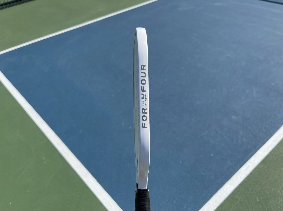 Cross-section of Fortyfour Genesis 14mm polymer honeycomb core construction for lively ball response