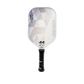 Fortyfour Genesis fiberglass pickleball paddle front view showing textured grit surface and elongated handle