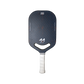 Fortyfour Imperium edgeless T700 carbon fiber pickleball paddle front view showing frameless design and aerodynamic throat
