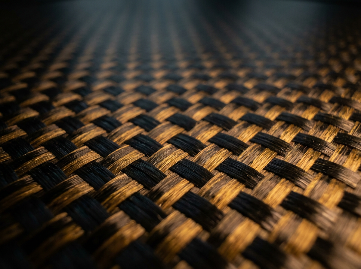 Close-up of Fortyfour Imperium raw T700 carbon fiber paddle face for consistent spin and responsive feel
