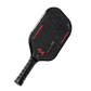 Fortyfour Pathfinder pickleball paddle side profile showing 16mm core thickness and foam-injected edge