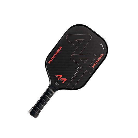 Fortyfour Pathfinder USAP-approved T700 carbon fiber pickleball paddle front view