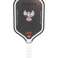 Fortyfour Zephyr Essential Series T300 carbon fiber all-court pickleball paddle front view